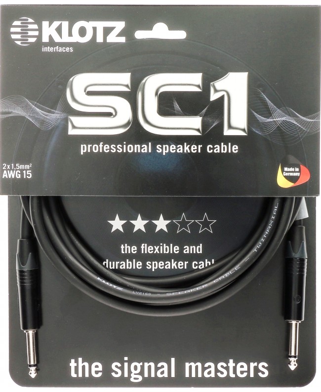 KLOTZ SC1-PP10SW Gitarre & Bass