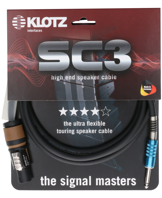 KLOTZ SC3-L2FP0500 Guitar & Bass