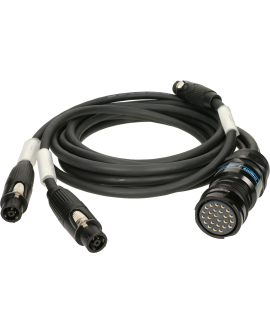 KLOTZ SVF-03T8F-Y090 Line Array Fanout