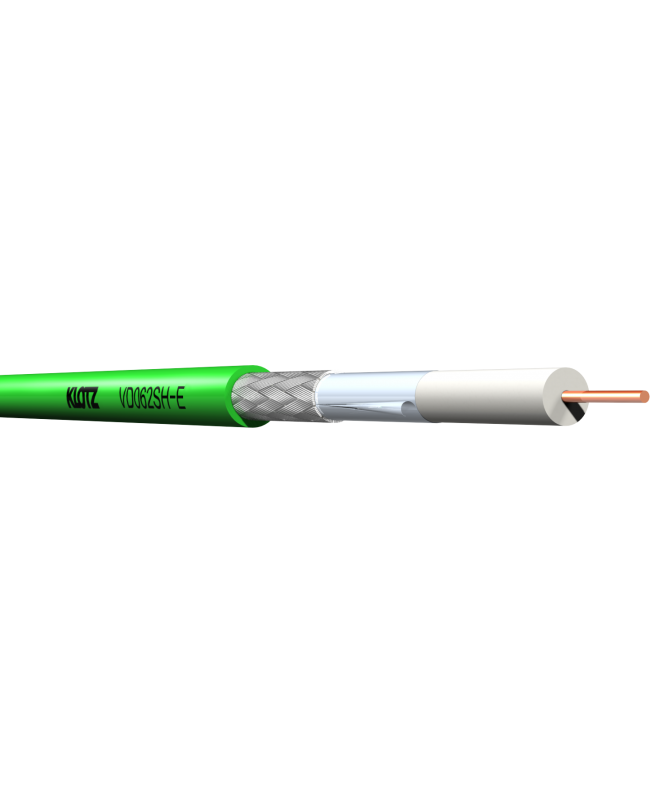 KLOTZ VD062SH-E | 200 m 75Ω Kabel