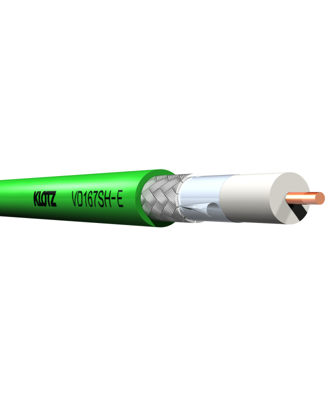 KLOTZ VD167SH-E | 200 m 75Ω Cables