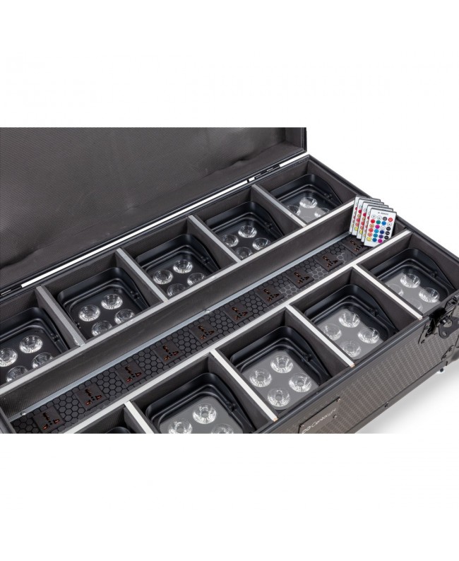 CENTOLIGHT PORTRAIT Q-AIR PLUS SET Fari LED a batteria