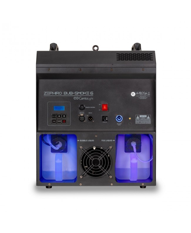 CENTOLIGHT ZEPHIRO BUB SMOKE 6 Bubble Machines