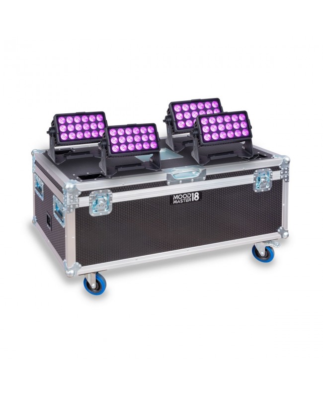 CENTOLIGHT MOODMASTER 18-SET Fari LED a batteria