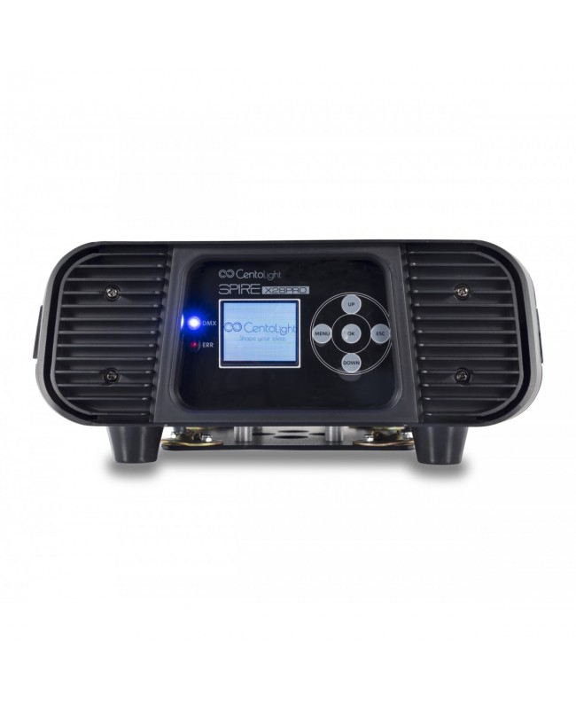 CENTOLIGHT SPIRE X28 PRO Teste mobili Beam