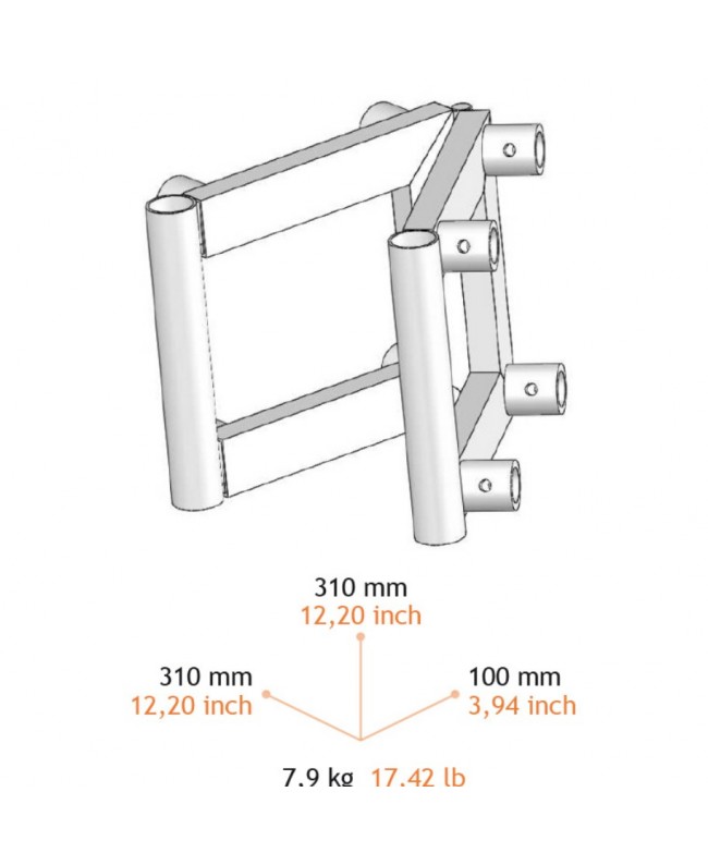FANTEK FP29Q BOOKB Accessori per tralicci