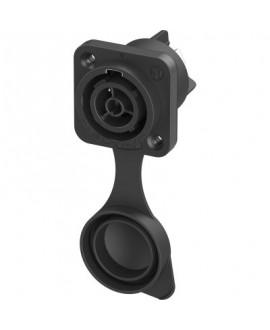 NEUTRIK NAC3FPX-TRUE1-SB Power Twist TRUE Einbausteckverbinder