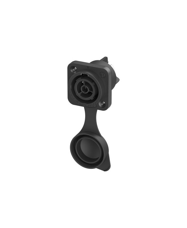 NEUTRIK NAC3FPX-TRUE1-SB Power Twist TRUE Chassis Connectors