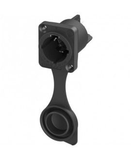 NEUTRIK NAC3MPX-TRUE1-SB Connettori a panello Power Twist TRUE