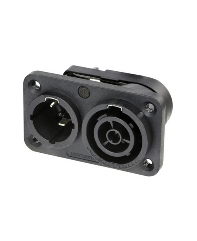 NEUTRIK NAC3PX-TOP-SB Connettori a panello Power Twist TRUE