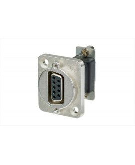 NEUTRIK NADB9FF D-SUB Chassis Connectors
