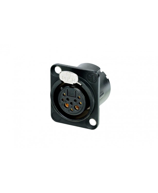 NEUTRIK NC10FD-LX-B XLR Einbausteckverbinder
