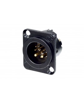 NEUTRIK NC10MD-LX-B XLR Einbausteckverbinder