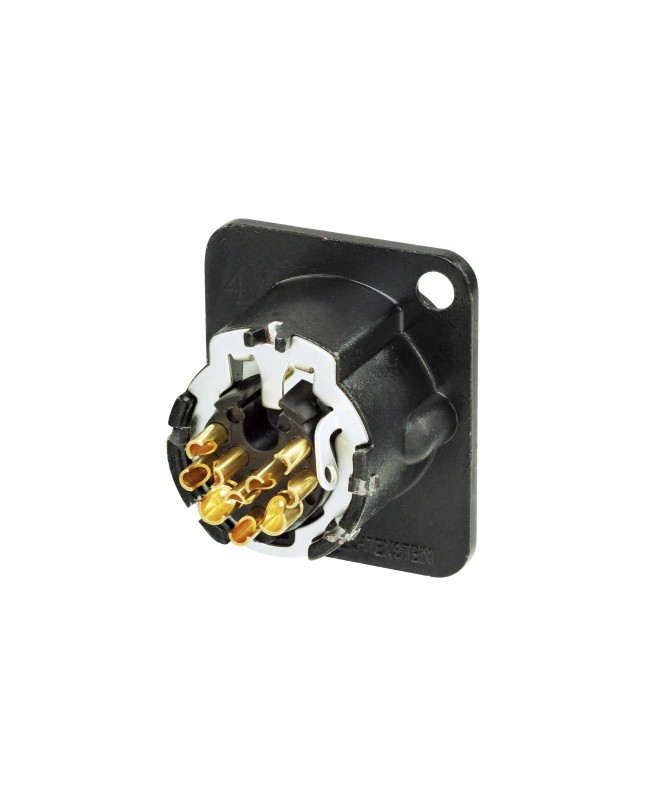 NEUTRIK NC10MD-LX-B Connettori a panello XLR