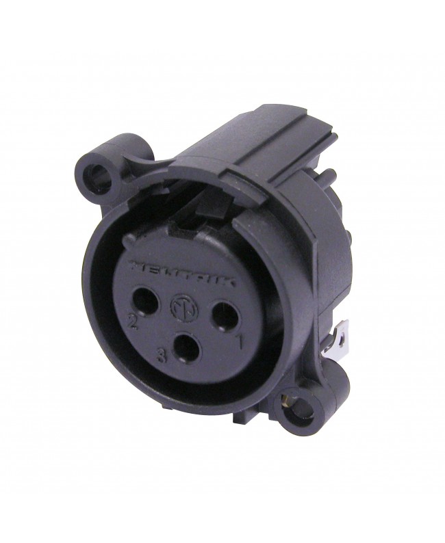 NEUTRIK NC3FAAH1-0 XLR Chassis Connectors