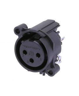 NEUTRIK NC3FAAV1-0 Connettori a panello XLR
