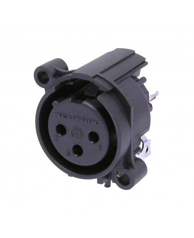 NEUTRIK NC3FAAV1-0 Connettori a panello XLR