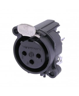 NEUTRIK NC3FAAV1 XLR Chassis Connectors
