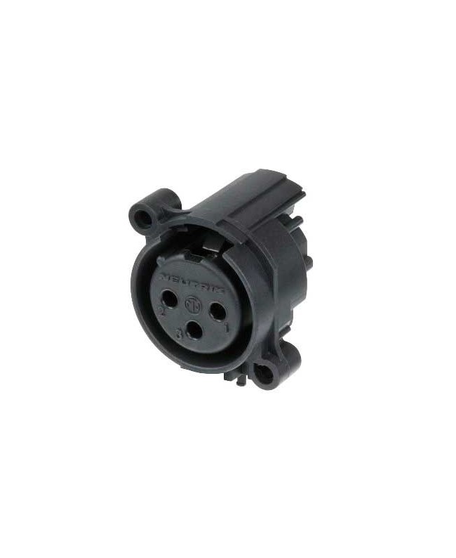 NEUTRIK NC3FAH-0 XLR Chassis Connectors