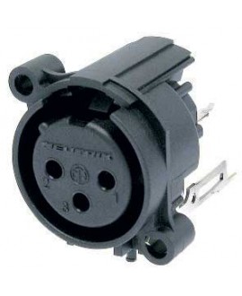 NEUTRIK NC3FAAV2-0 XLR Einbausteckverbinder
