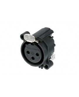 NEUTRIK NC3FAH1 XLR Chassis Connectors