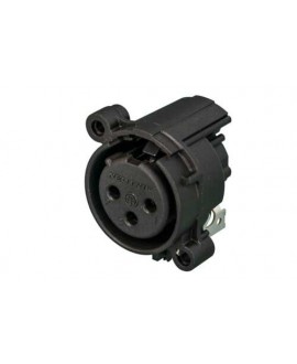NEUTRIK NC3FAH1-0 XLR Einbausteckverbinder