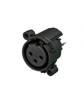 NEUTRIK NC3FAV-0 XLR Chassis Connectors