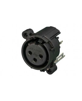 NEUTRIK NC3FAV2-0 XLR Chassis Connectors