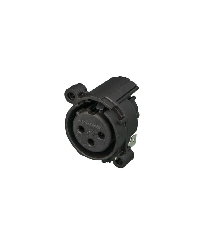 NEUTRIK NC3FBH2-0 XLR Chassis Connectors