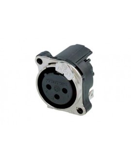 NEUTRIK NC3FBH2-DA Connettori a panello XLR