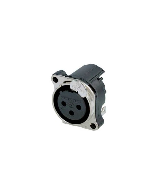 NEUTRIK NC3FBH2-DA XLR Einbausteckverbinder