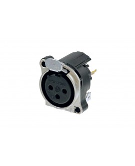 NEUTRIK NC3FBV1 Connettori a panello XLR