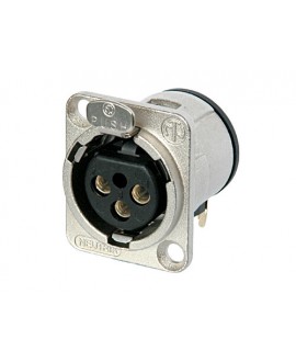 NEUTRIK NC3FD-H-0 Connettori a panello XLR