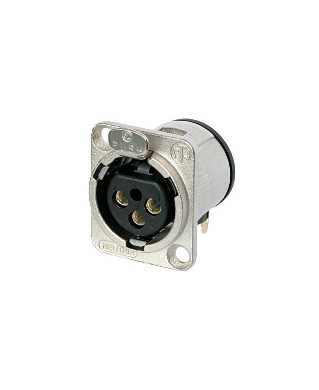 NEUTRIK NC3FD-H-0 XLR Chassis Connectors