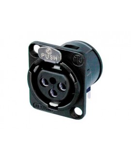 NEUTRIK NC3FD-H-BAG XLR Chassis Connectors