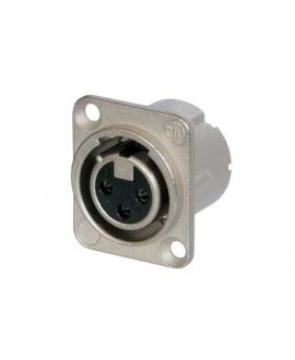 NEUTRIK NC3FD-LX-0 Connettori a panello XLR