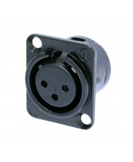 NEUTRIK NC3FD-L-BAG-1 Connettori a panello XLR