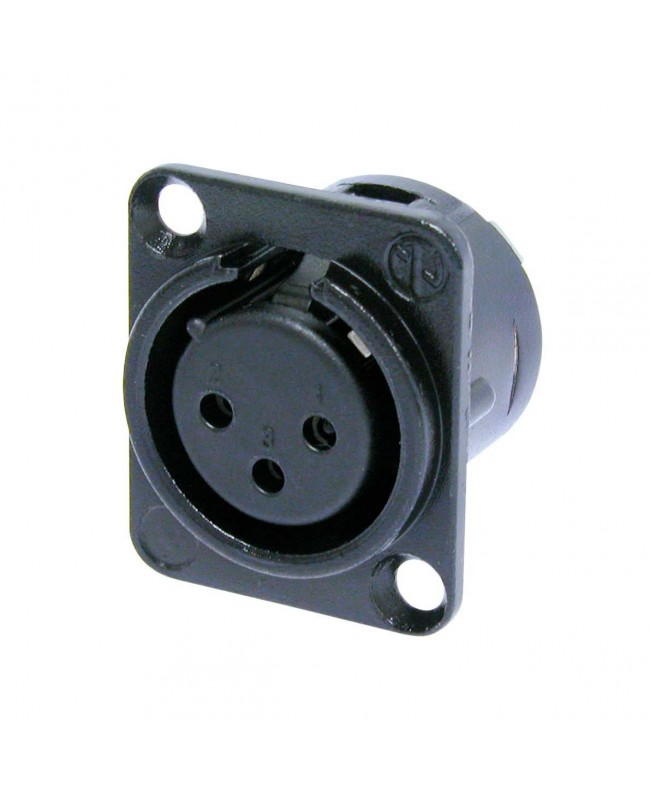 NEUTRIK NC3FD-L-BAG-1 XLR Chassis Connectors