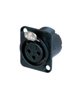 NEUTRIK NC3FD-LX-BAG XLR Einbausteckverbinder