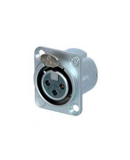 NEUTRIK NC3FD-LX-HE XLR Einbausteckverbinder