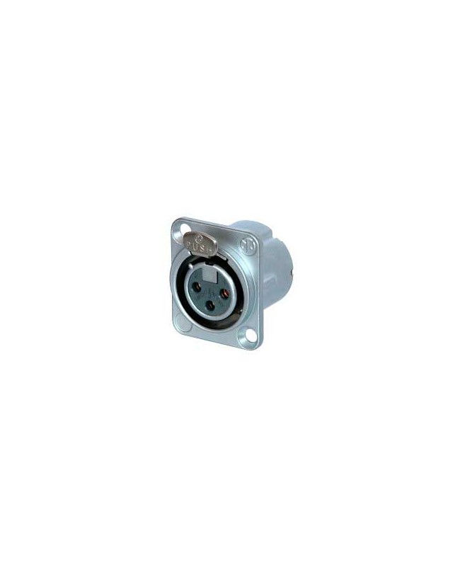 NEUTRIK NC3FD-LX-HE XLR Chassis Connectors