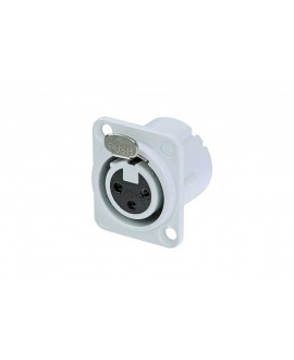 NEUTRIK NC3FD-LX-WT XLR Einbausteckverbinder