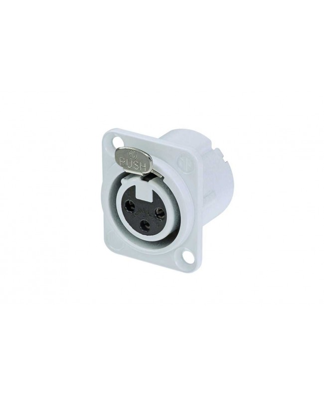 NEUTRIK NC3FD-LX-WT XLR Einbausteckverbinder