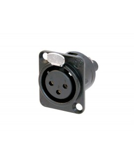 NEUTRIK NC3FD-S-1-B XLR Chassis Connectors