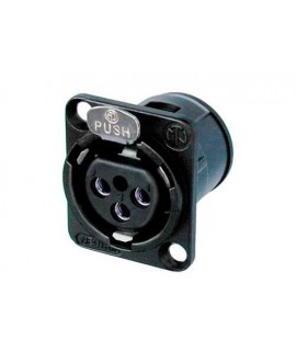 NEUTRIK NC3FD-V-BAG XLR Chassis Connectors