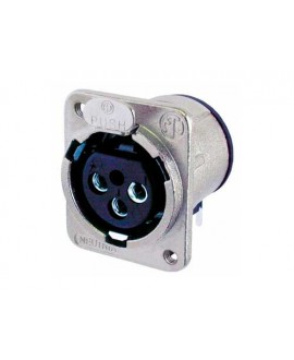 NEUTRIK NC3FDM3-H XLR Chassis Connectors