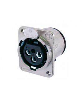 NEUTRIK NC3FDM3-V XLR Chassis Connectors