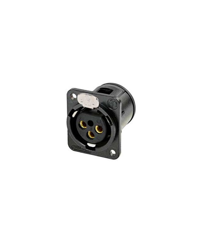 NEUTRIK NC3FDM3-V-B XLR Chassis Connectors