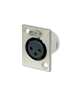 NEUTRIK NC3FPP XLR Einbausteckverbinder