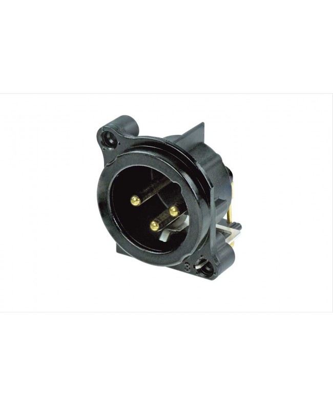 NEUTRIK NC3MBH-B XLR Einbausteckverbinder